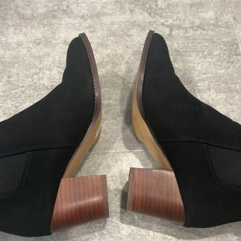 J. Crew Rory Microsuede Heeled Boots 6.5 - Picture 5 of 9